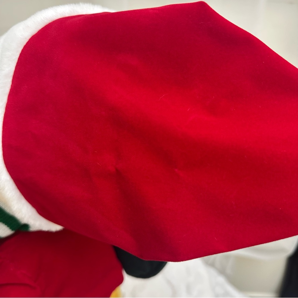 Winnie the Pooh Christmas Plush with Scarf and Honey Pot Collector Animated - Picture 12 of 16